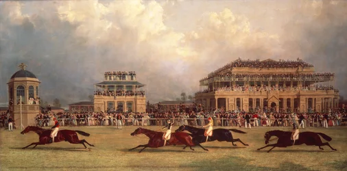 Doncaster Gold Cup de 1838 (huile sur toile)
