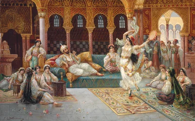 Une danse de harem