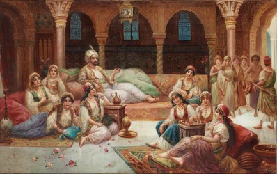 Dans un harem