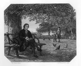Hubert Kornelisz et Justus van Effen, vers 1870