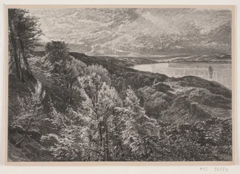 Vue de Munkebjerg sur le fjord de Vejle