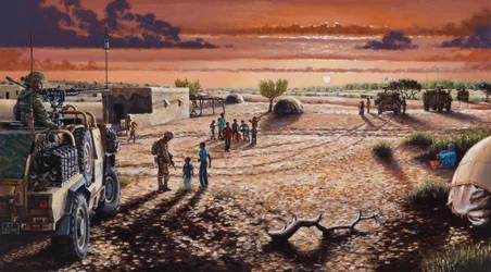 Mali HM, 2023 (huile sur toile)