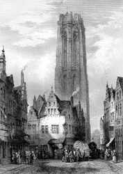 Cathédrale de Malines, Anvers, Belgique, 19e siècle
