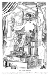 Le Jupiter de Phidias, 1843