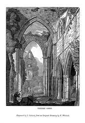 Abbaye de Tintern, 1843