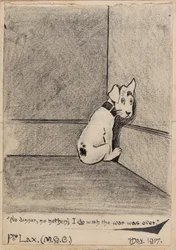Pas de dîner, rien du tout, je souhaite que la guerre soit finie, 1917