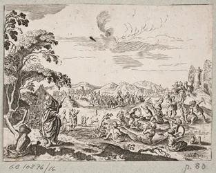 Illustration pour Adam Olearius, "Persianischer Rosenthal von einem Sinnreichen Poeten Schich Saadi [...]", Schleswig 1660