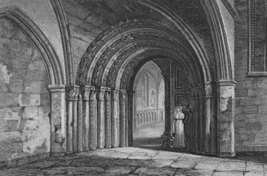 Porte du Temple Church, Londres