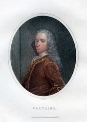 François Marie Arouet Voltaire, écrivain et satiriste français du XVIIIe siècle