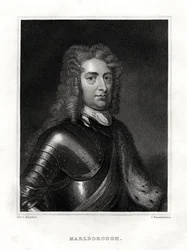 John Churchill, le Duc de Marlborough, soldat anglais, 1860