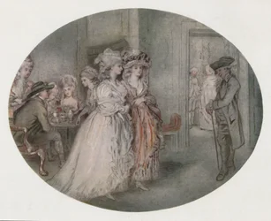 La Promenade à Carlisle House, 1780, 1920