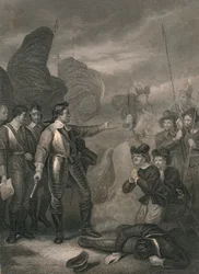 Cromwell réprimant la mutinerie dans l