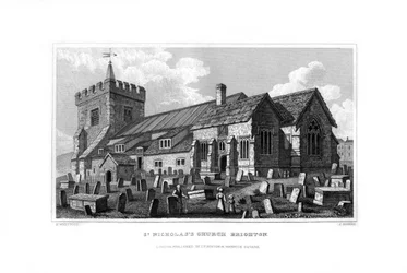 Église Saint-Nicolas, Brighton, East Sussex, 1829