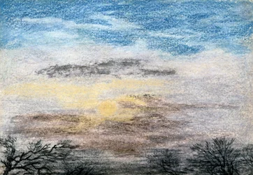 Chromatique du ciel, 27 octobre 1883