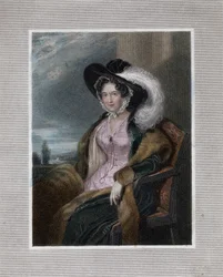 Mary Elizabeth, baronne de Clifford, 1828