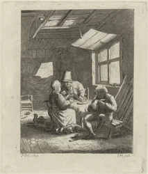 Intérieur de ferme (première version)