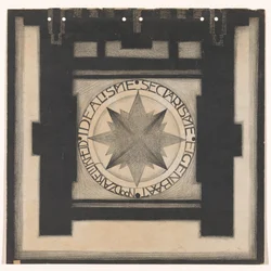 Dos de la couverture Wendingen 1920