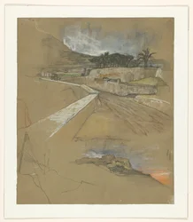 Deux croquis de voyage d