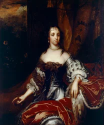 Reine Catherine de Bragance vers 1665