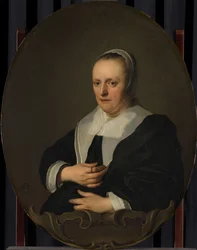 Portrait de Sara de Bie, deuxième épouse de Jan Lutma