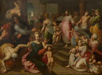 Le Christ bénissant les enfants Laissez les petits enfants venir à moi