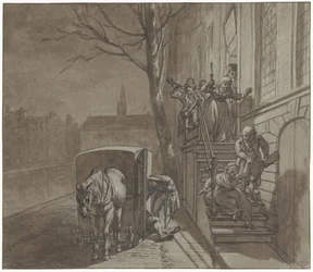 Les amis quittent la maison de Haazel
