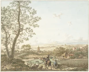 Printemps, matin et terre (Les quatre saisons, moments de la journée et éléments)