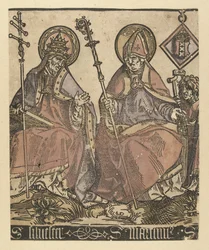 Les saints Sylvestre et Martin