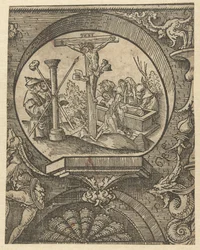 La crucifixion et la mise au tombeau du Christ