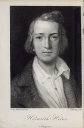 Portrait du poète Heinrich Heine