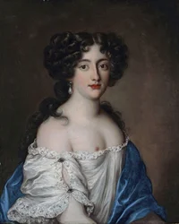 French: Portrait de Hortense Mancini, duchesse de Mazarin, comme Aphrodite Portrait of Hortense Mancini (1646-1699), duchesse de Mazarin, as Aphrodite