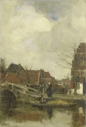 Vieux quartier au bord de l