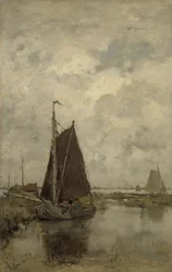 Les navires par temps maussade