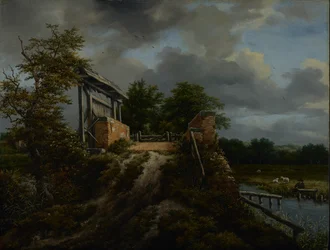 Pont avec une écluse, 1648-9