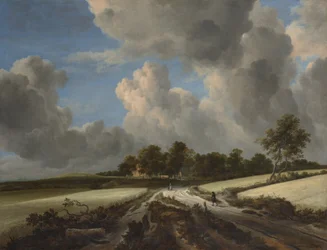 Champs de blé, c.1670