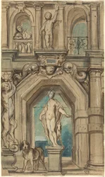 Conception pour une décoration murale [recto]