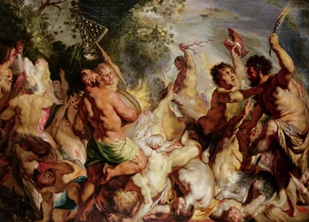 Les Lapithes et les Centaures