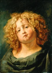 La Fille aux cheveux bouclés