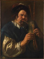 Le joueur de cornemuse, 1638-1640