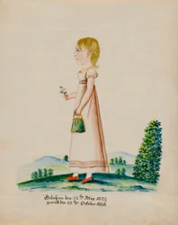 Portrait de Sarah Musser, 1826