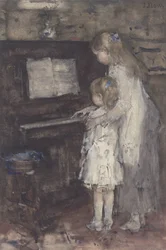 Deux filles au piano