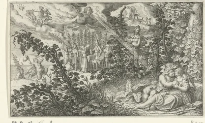 Bacchus et Ariane en amoureux