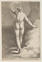 Diana dans les nuages