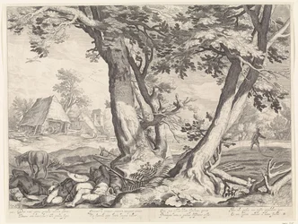 Paysage avec la parabole du semeur