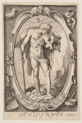 Saturnus (Saturne), extrait des Sept Planètes