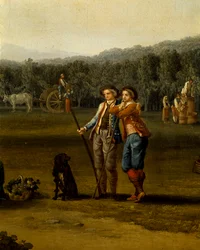 Récolte à Carditello, détail