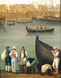 Pêcheurs de moules de Monopoli, Pouilles, Italie