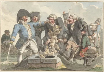 Caricature de la Tiercering de 1810