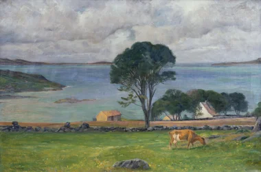 Vaches dans le paysage