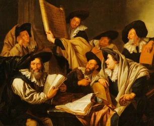 Une dispute rabbinique